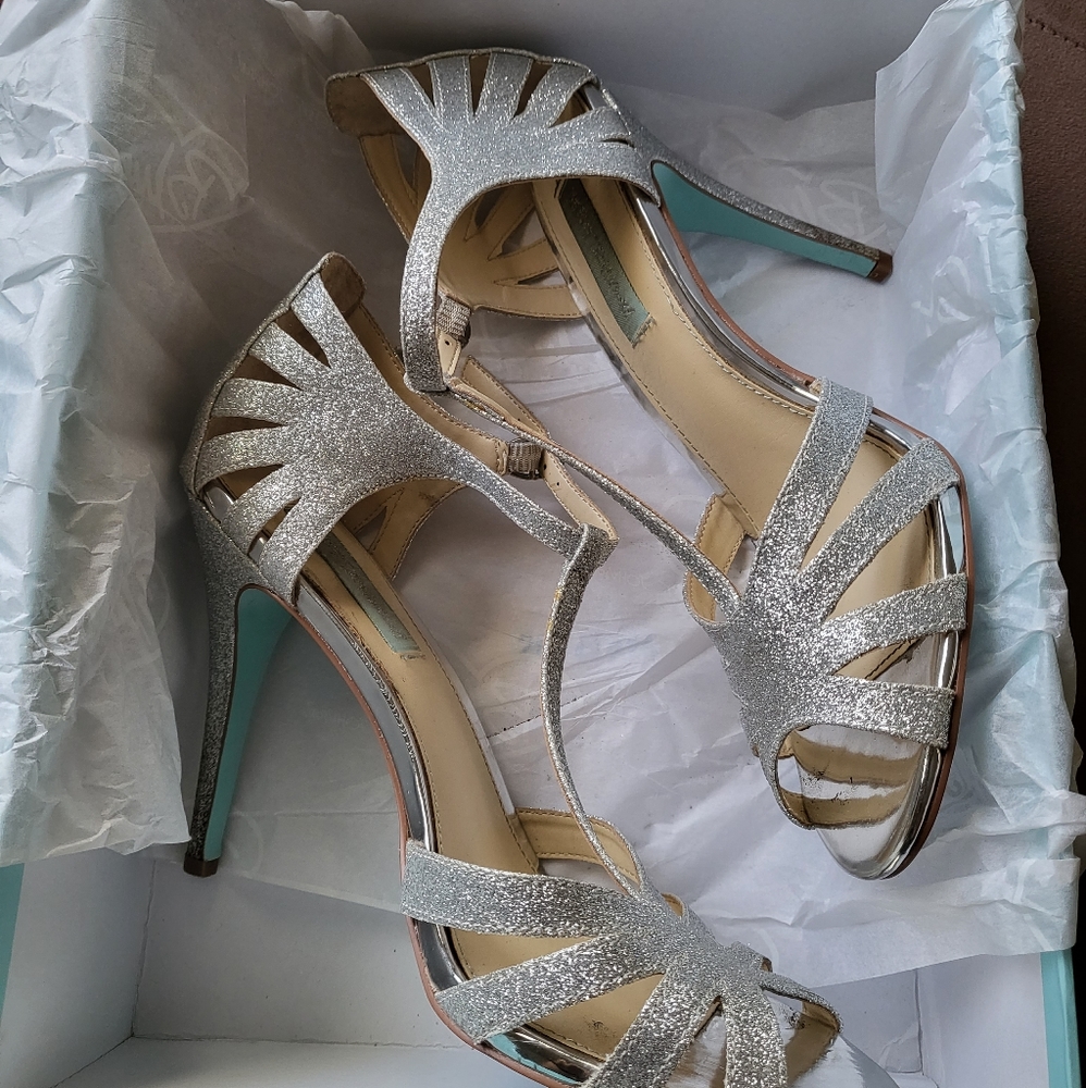 Blue by Betsy Johnson heels